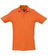 11362 Spring II SOL'S Spring II Heavy Cotton Piqué Polo Shirt Orange colour image